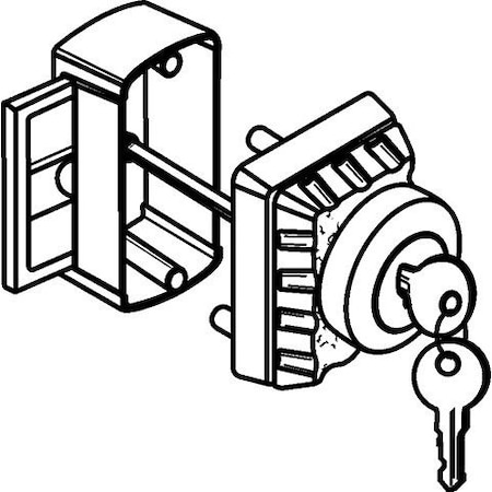 Strybuc Deadbolt Black 900-13554DB